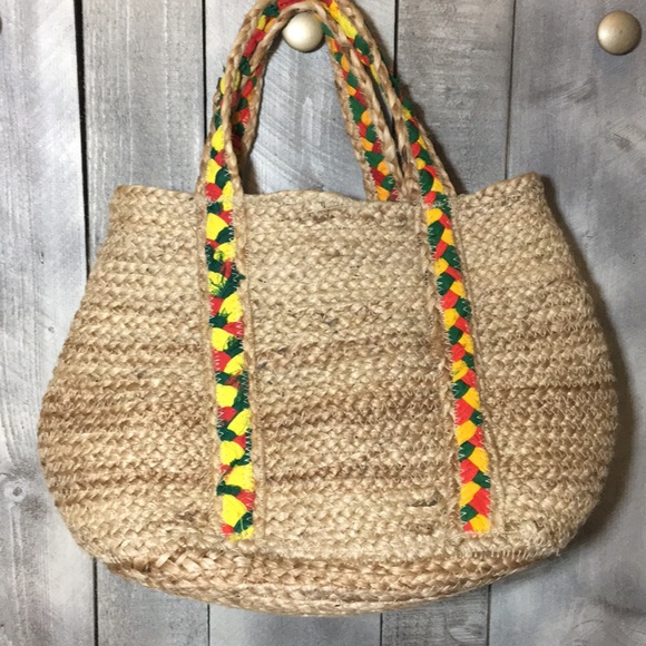 Steve Madden Bangie Woven Tote - Picture 1 of 6